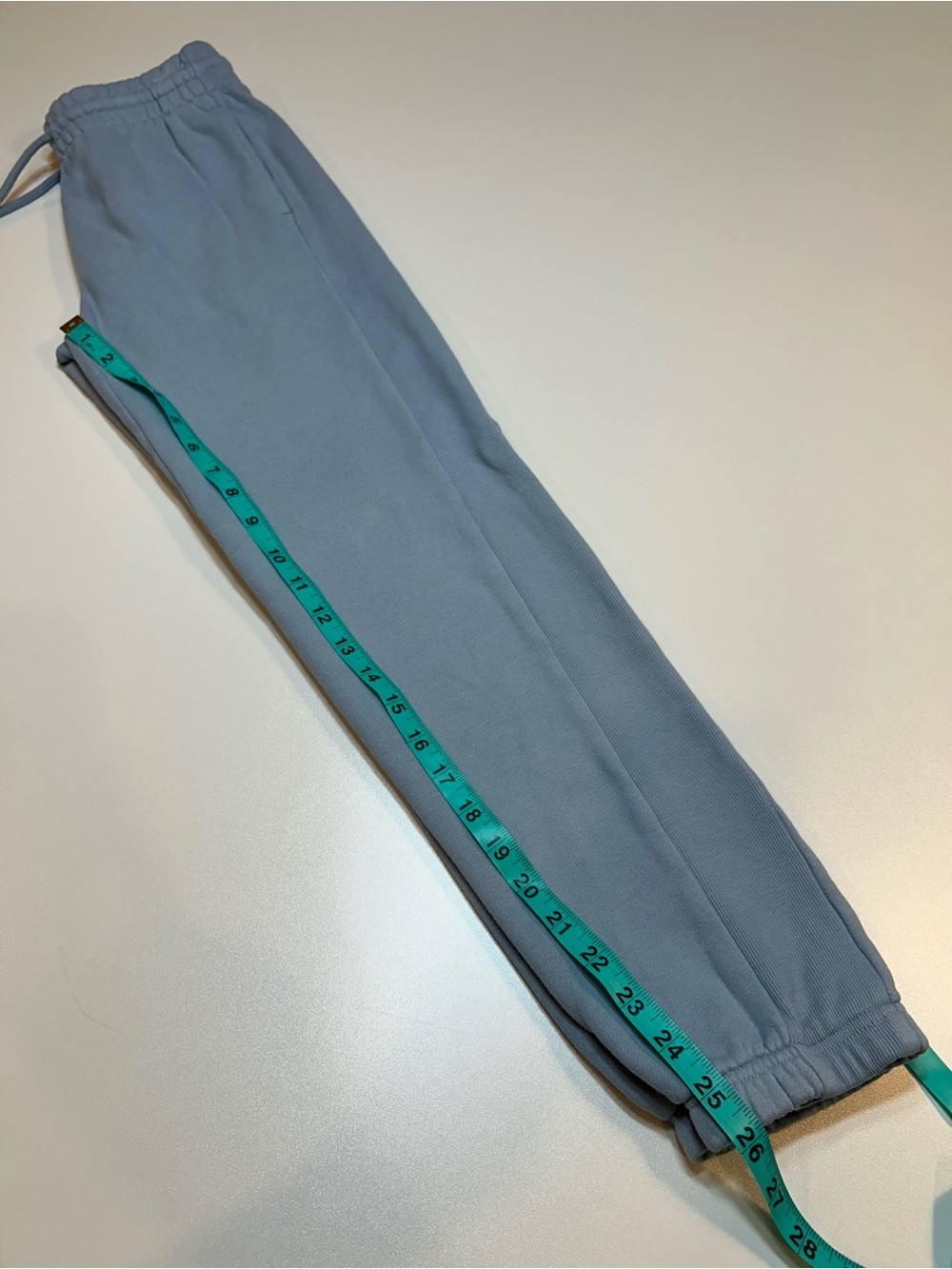 Aritzia Tna Women's Cozy Fleece Mega Jogger Light Chambray Blue Sweatpants - Picture 5 of 8
